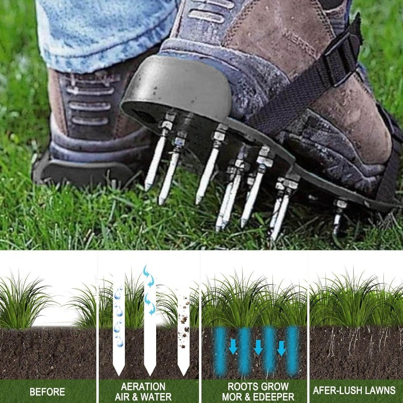 Gardening Tools For Women - Çim çivi bahçe yürüyüş ayakkabısı çim