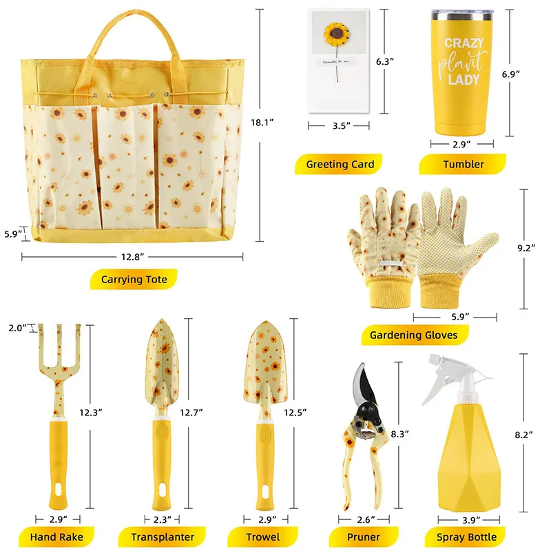 Gardening Tools For Women - Dayanıklı Bahçe Alet Seti Bayanlar İçin