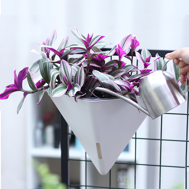 Gardening Tools Green - Moda Üçgen Duvara Monte Saksılar Kendinden