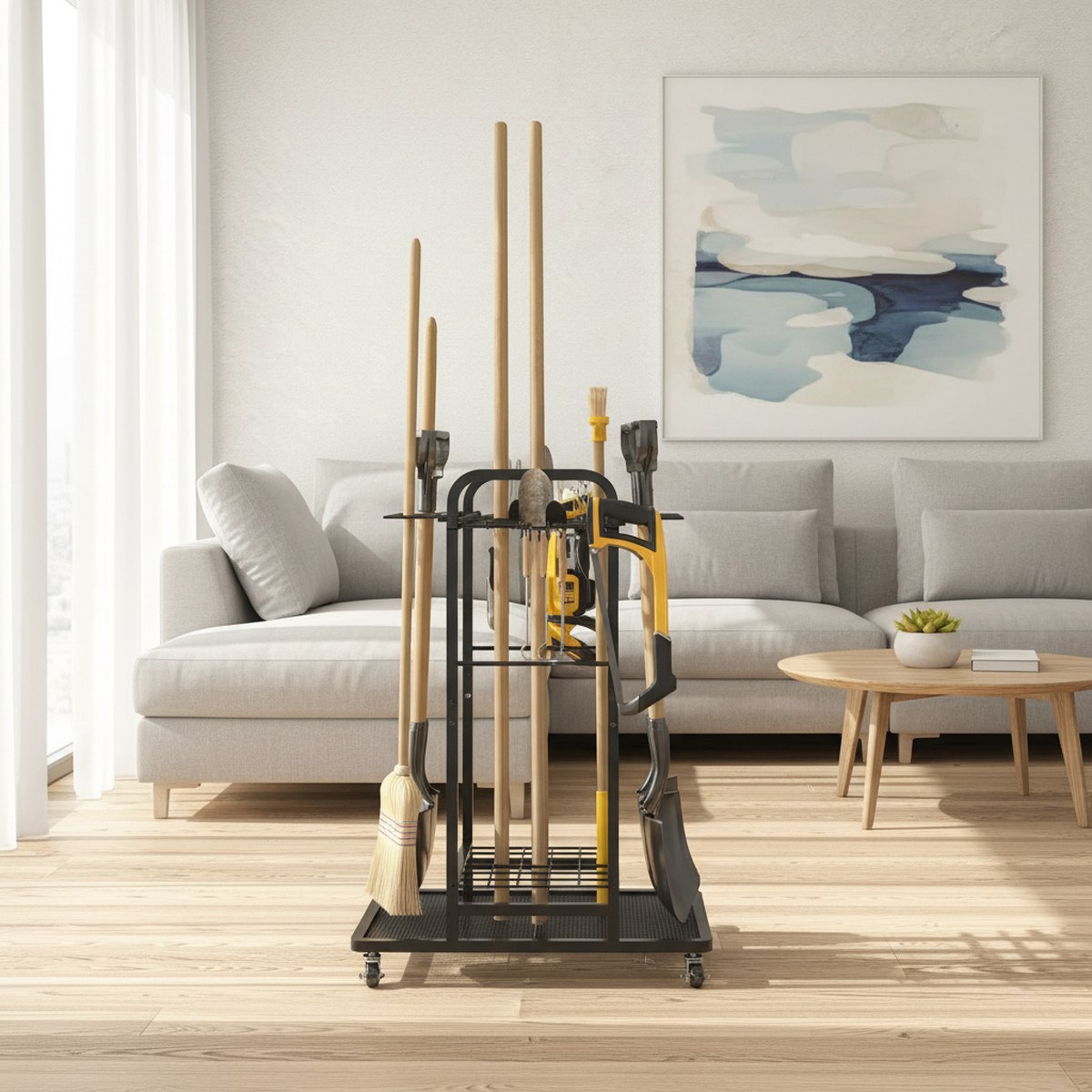 Gardening Tools Rack - Ağır Hizmet Tipi Bahçe Alet Arabası,