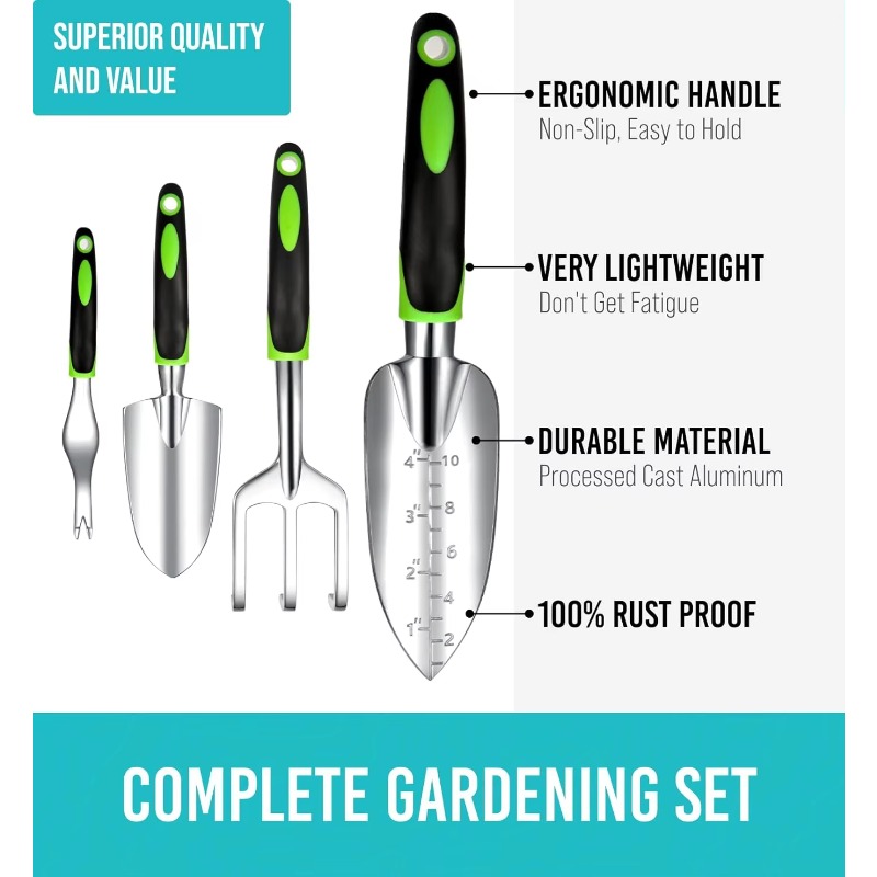 9 Parça Ergonomik Bahçe Alet S - Gardening Hand Tools Yard incelemesi ve fiyatı