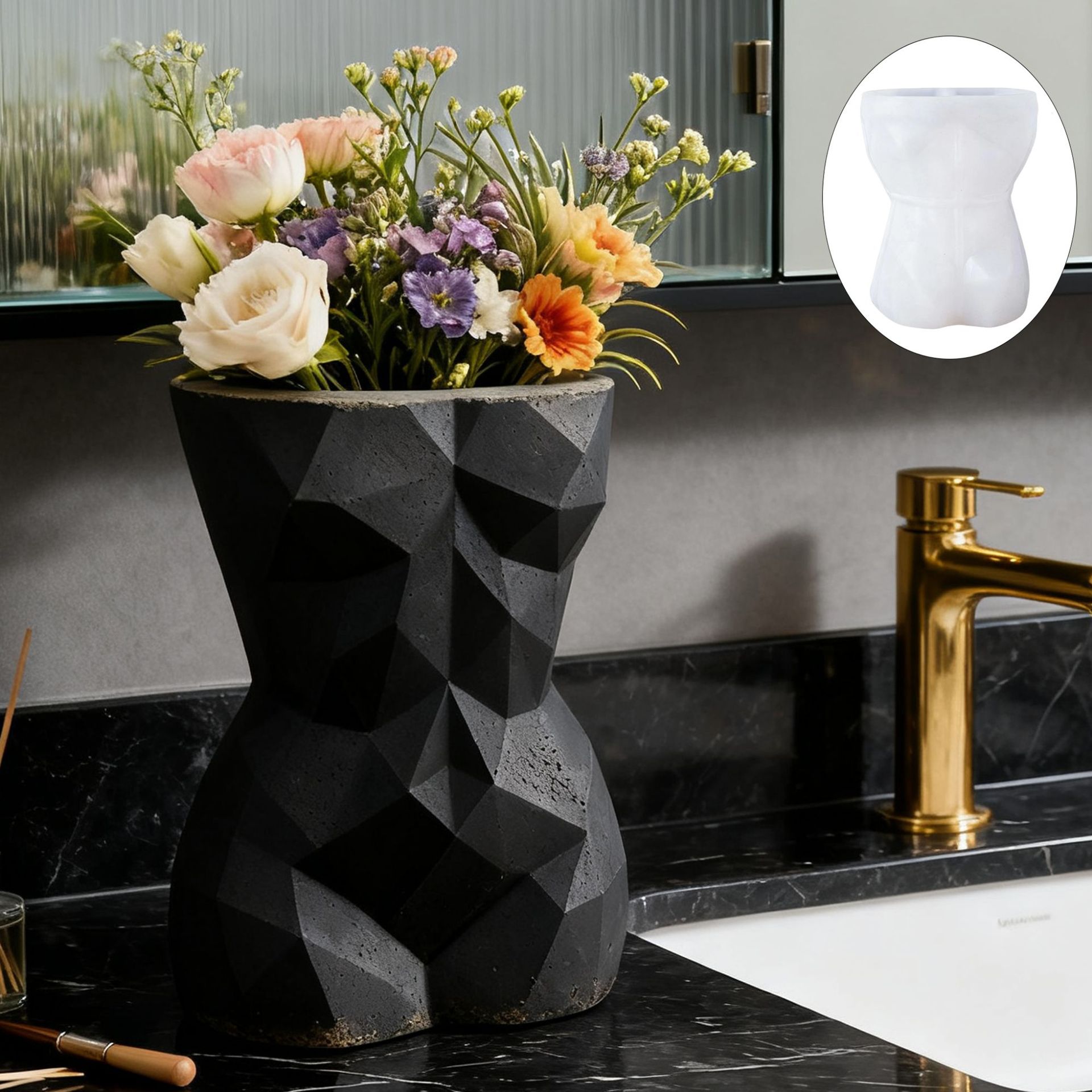 3D Geometrik Kadın Vücudu Saks - Gardening Tools For Women incelemesi ve fiyatı