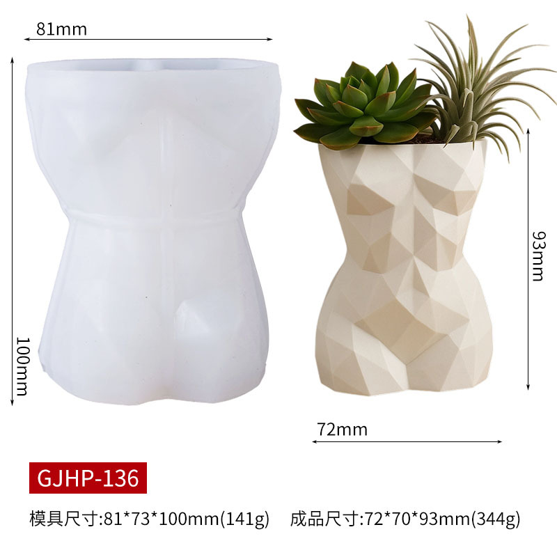 3D Geometrik Kadın Vücudu Saks - Gardening Tools For Women incelemesi ve fiyatı