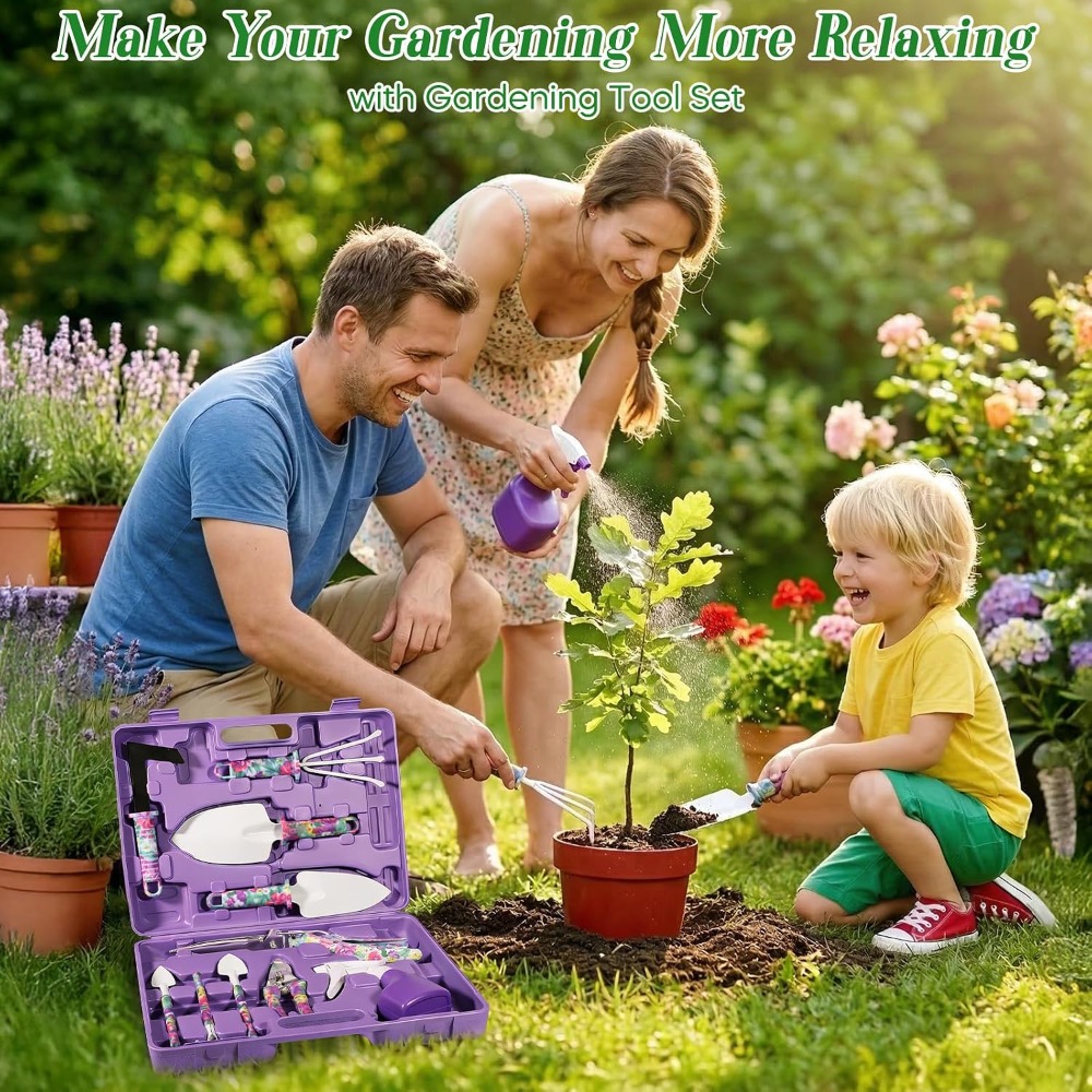 10 Parçalı Çiçek Desenli Kılıf - Gardening Tools For Women incelemesi ve fiyatı