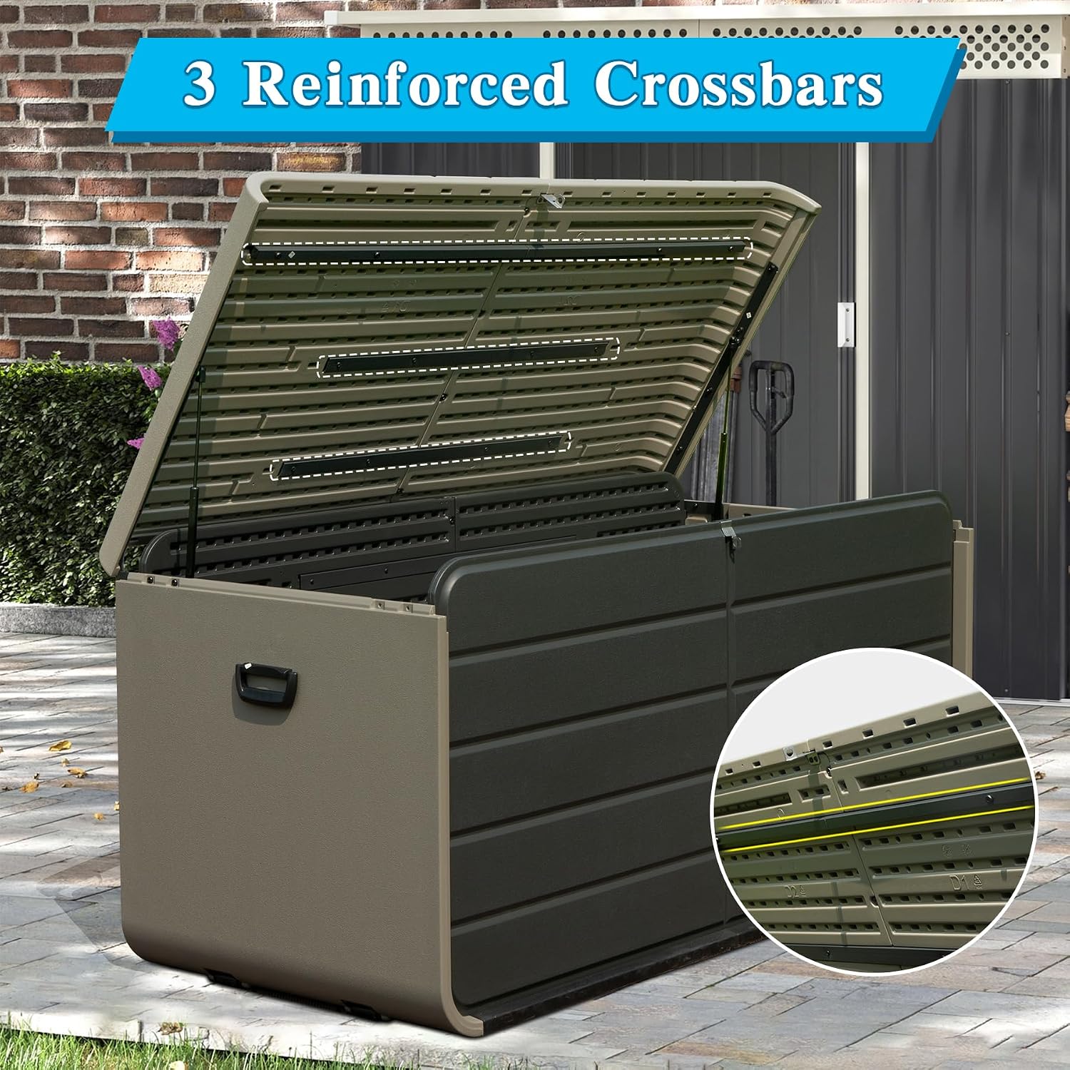 İç ve Dış Mekan Depolama Kutus - Gardening Tools Rack incelemesi ve fiyatı