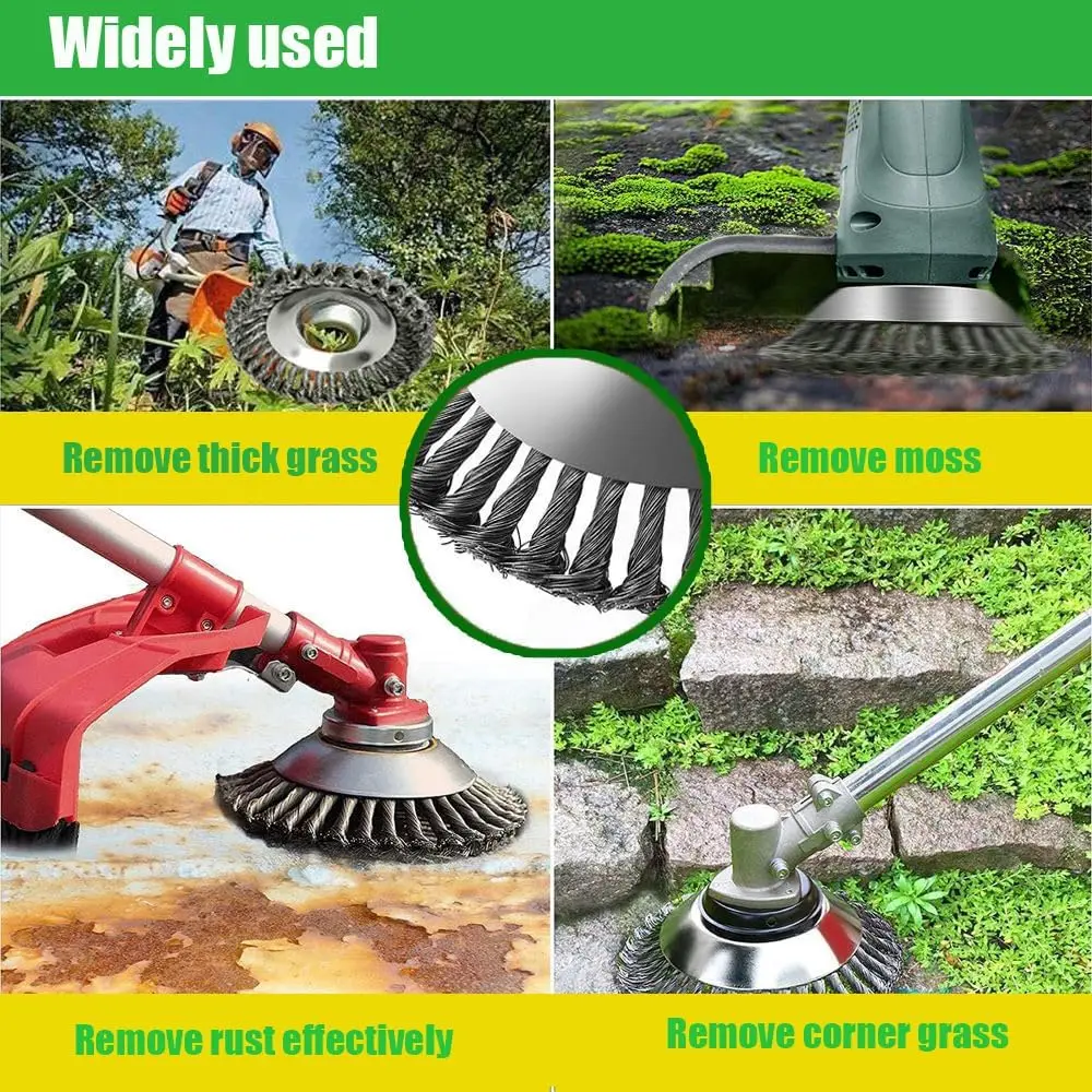 4/6/10 inç Çelik Tel Fırça Düz - Gardening Tools Bundle incelemesi ve fiyatı