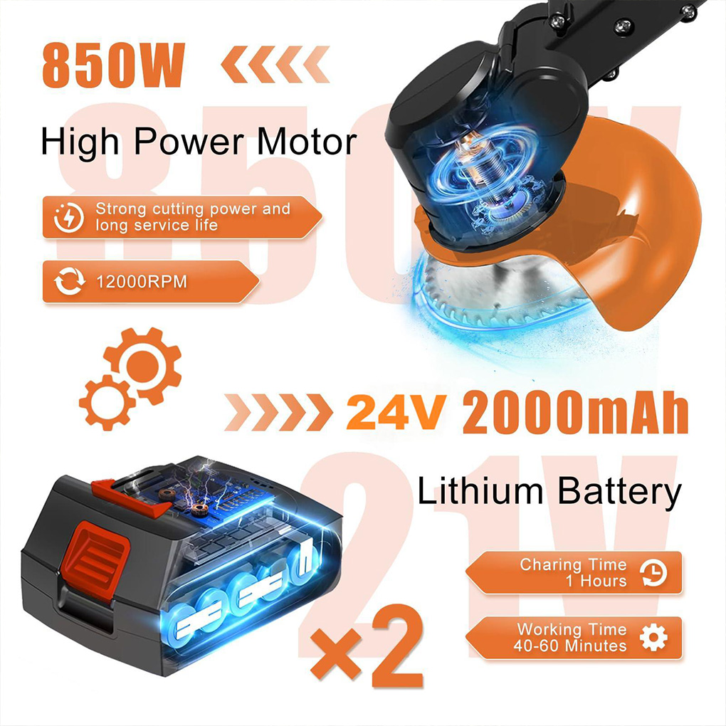 Fırçasız Elektrikli Çim Biçme  - Gardening Tools Uk incelemesi ve fiyatı