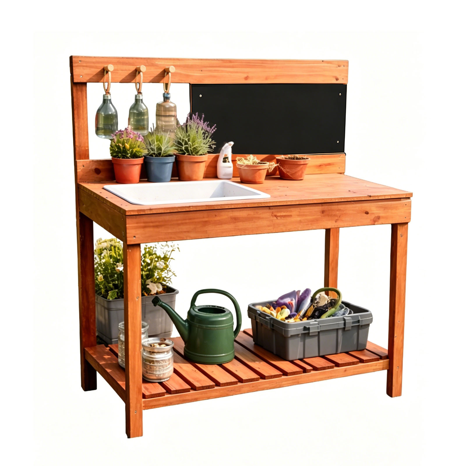 Ahşap Saksı Masaları Çocuklar  - Gardening Tools Wooden incelemesi ve fiyatı