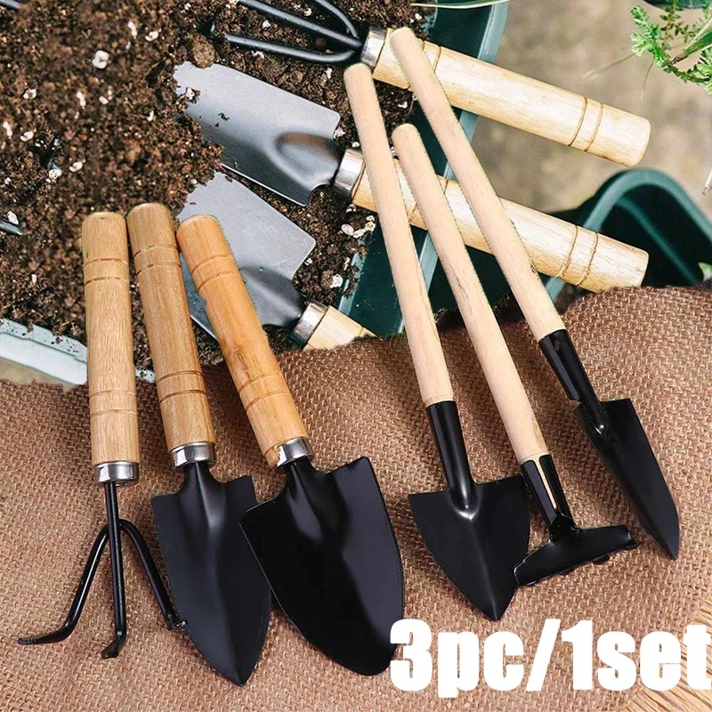 3 adet/1 takım Mini bahçe alet - Gardening Tools Bundle incelemesi ve fiyatı
