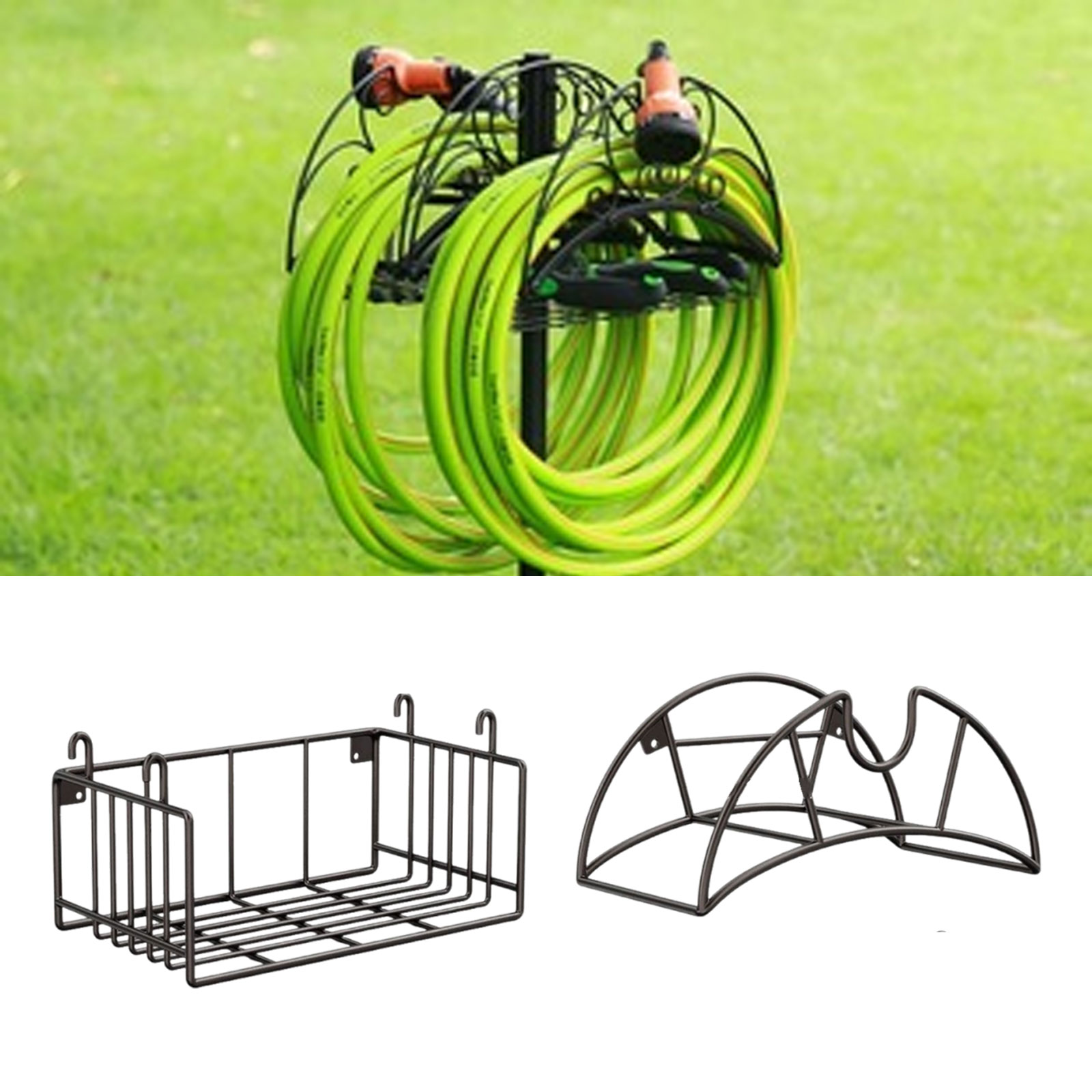 Duvara monte bahçe hortumu tut - Gardening Tools Rack incelemesi ve fiyatı