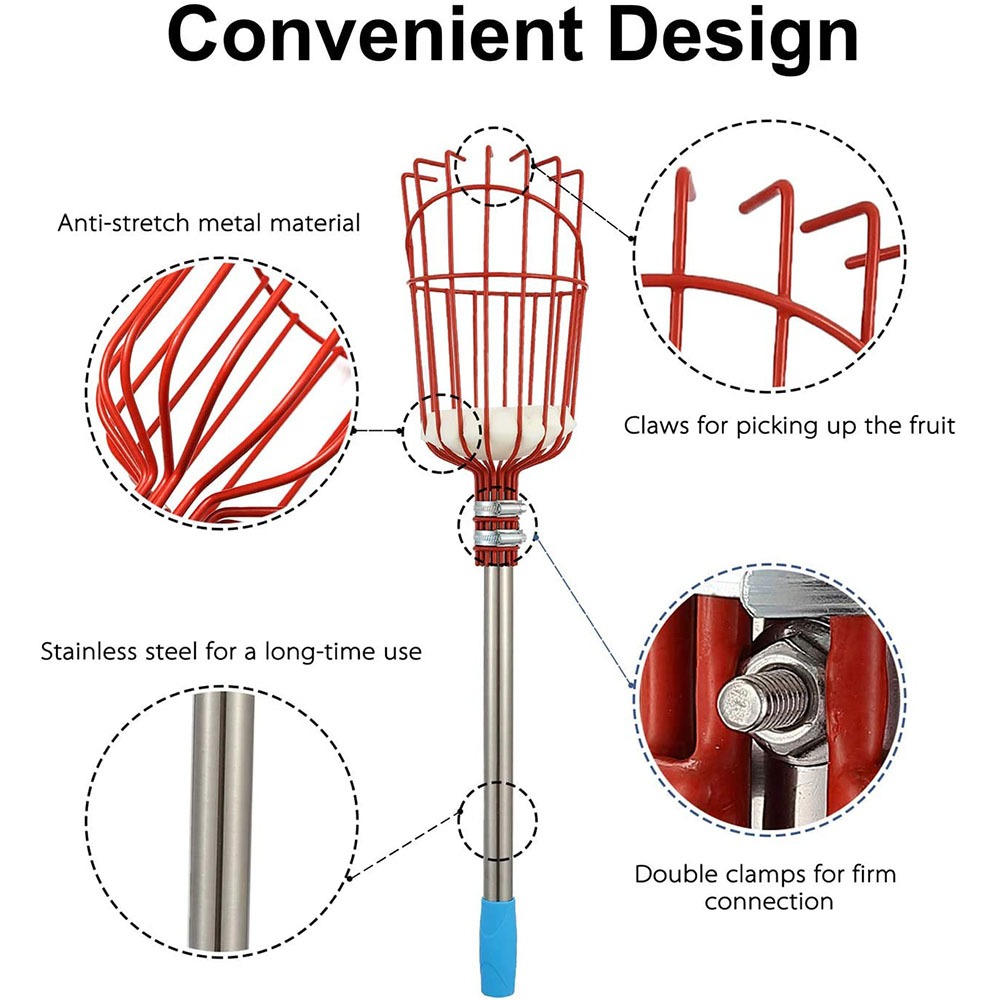260cm Meyve Toplayıcı, Ayarlan - Gardening Tools Rack incelemesi ve fiyatı